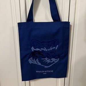 New Maison Kitsune Fox Head Tote